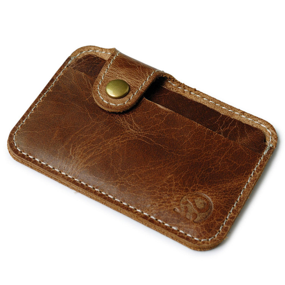 wallet men luxury brand Credit Card wallets brown Slim Mini Wallet ID Case Purse Bag Pouch visiting card holder hot sale