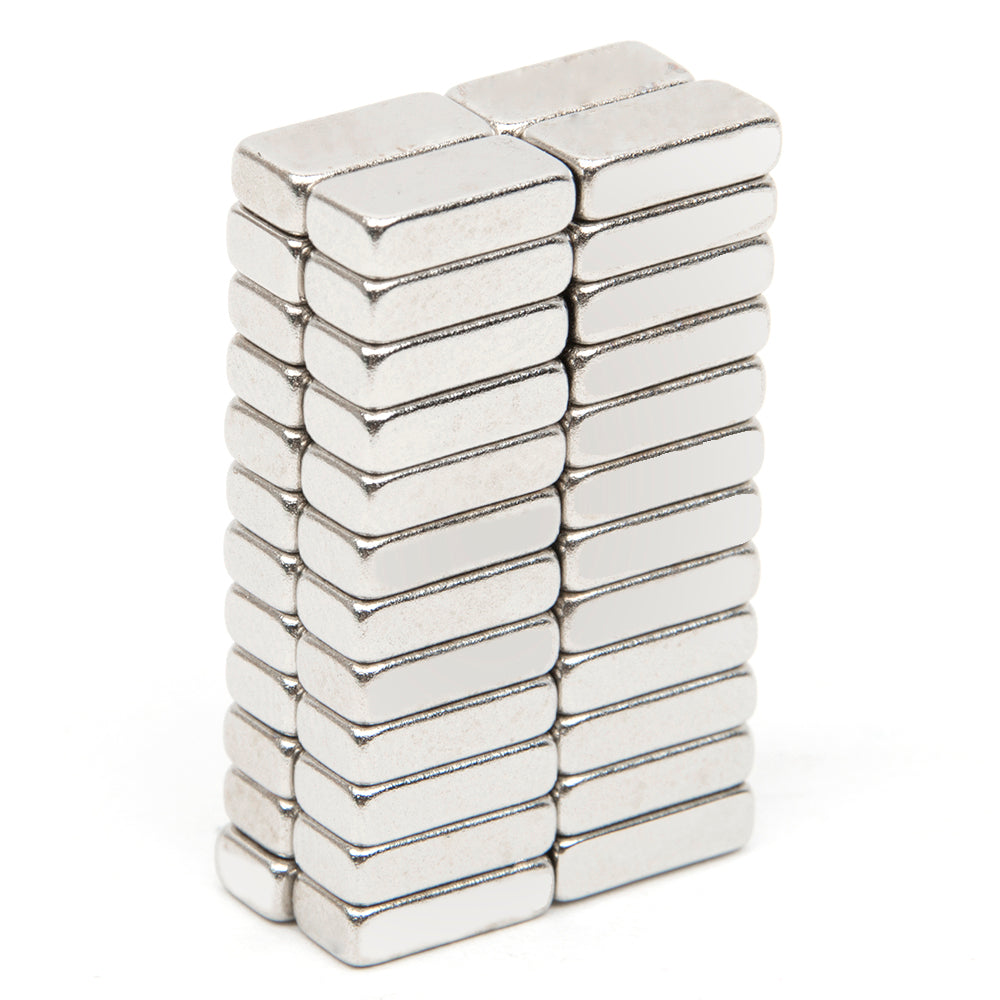 50pcs N52 Rectangular Magnet 9.5*4.6*2.5mm Block Rare Earth NdFeB Neodymium Permanent Magnet big Powerful Acoustic Field Speaker