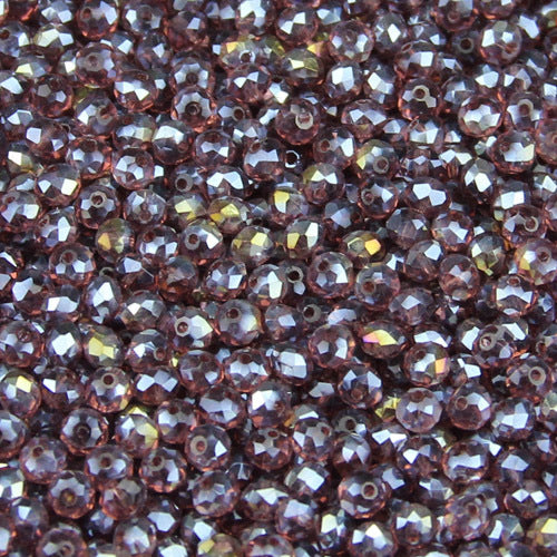 JHNBY 4mm 100pcs Flat Round Shape Faceted Austrian crystals loose beads ball supply glass bracelet necklace Jewelry Making DIY