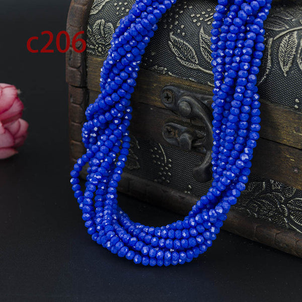 5A qaulity !!!3MM 145 piece/lot Bicone crystal beads Cut Faceted Round Glass Beads