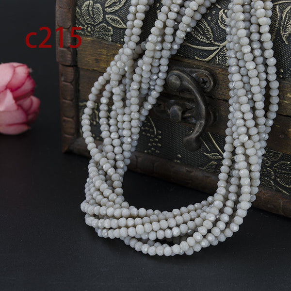 5A qaulity !!!3MM 145 piece/lot Bicone crystal beads Cut Faceted Round Glass Beads