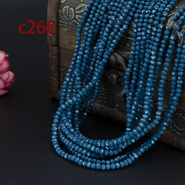 5A qaulity !!!3MM 145 piece/lot Bicone crystal beads Cut Faceted Round Glass Beads