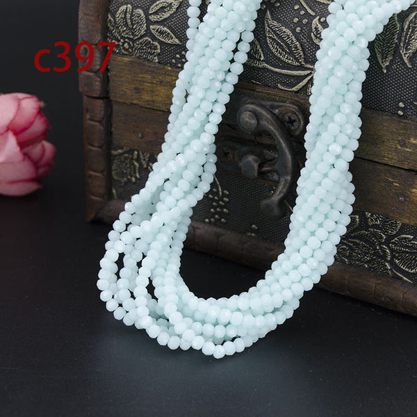 5A qaulity !!!3MM 145 piece/lot Bicone crystal beads Cut Faceted Round Glass Beads