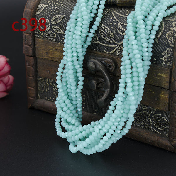 5A qaulity !!!3MM 145 piece/lot Bicone crystal beads Cut Faceted Round Glass Beads