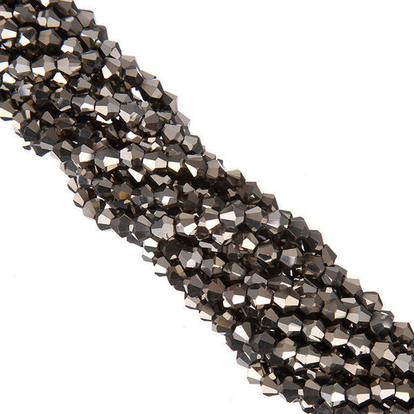 LNRRABC 110pc Glass Crystals Loose Faceted Bicone Beads for DIY Bracelet Necklace Jewelry Making Free Shipping