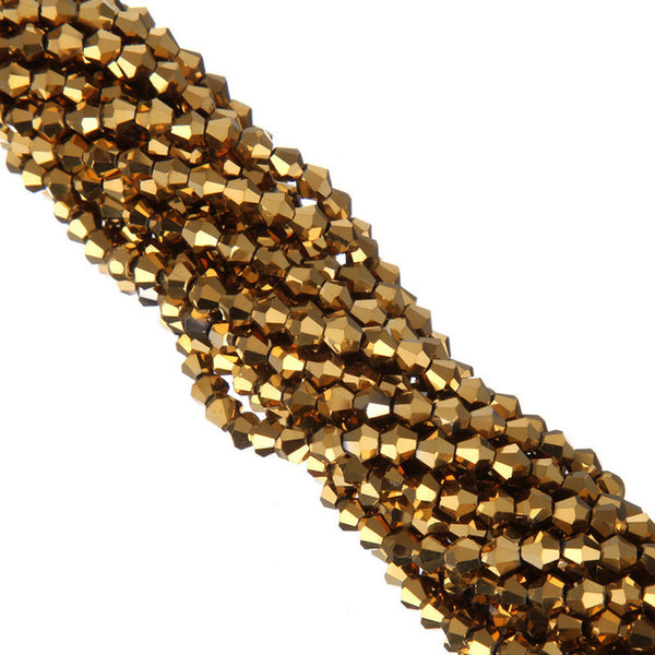 LNRRABC 110pc Glass Crystals Loose Faceted Bicone Beads for DIY Bracelet Necklace Jewelry Making Free Shipping