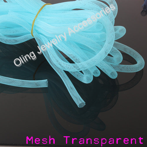 OlingArt  8mm 5M/lot wholesale Colorful Mesh Bracelet jewelry DIY fitting With Crystal stones Filled necklace choker 2017 New