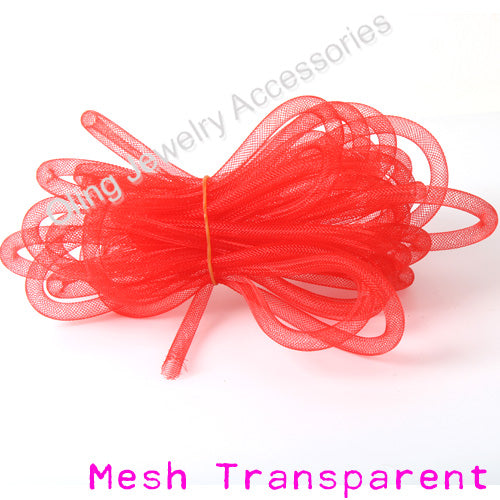 OlingArt  8mm 5M/lot wholesale Colorful Mesh Bracelet jewelry DIY fitting With Crystal stones Filled necklace choker 2017 New