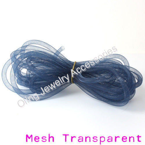 OlingArt  8mm 5M/lot wholesale Colorful Mesh Bracelet jewelry DIY fitting With Crystal stones Filled necklace choker 2017 New