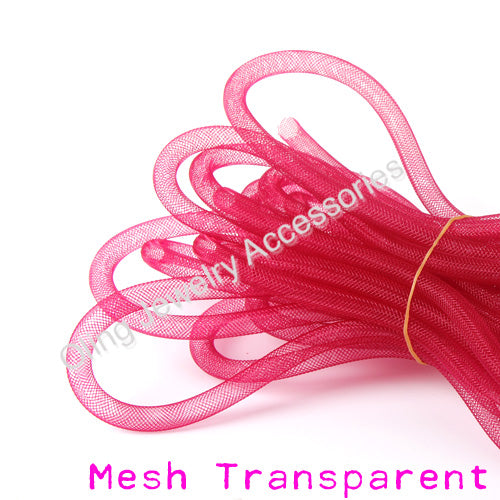 OlingArt  8mm 5M/lot wholesale Colorful Mesh Bracelet jewelry DIY fitting With Crystal stones Filled necklace choker 2017 New