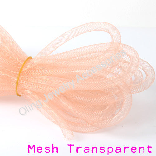 OlingArt  8mm 5M/lot wholesale Colorful Mesh Bracelet jewelry DIY fitting With Crystal stones Filled necklace choker 2017 New