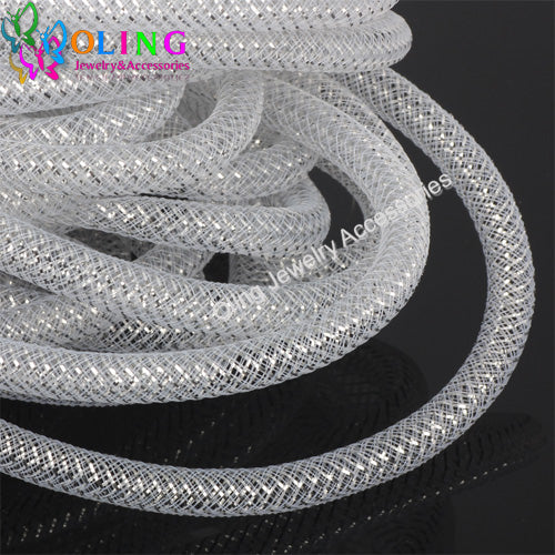 OlingArt  8mm 5M/lot wholesale Colorful Mesh Bracelet jewelry DIY fitting With Crystal stones Filled necklace choker 2017 New