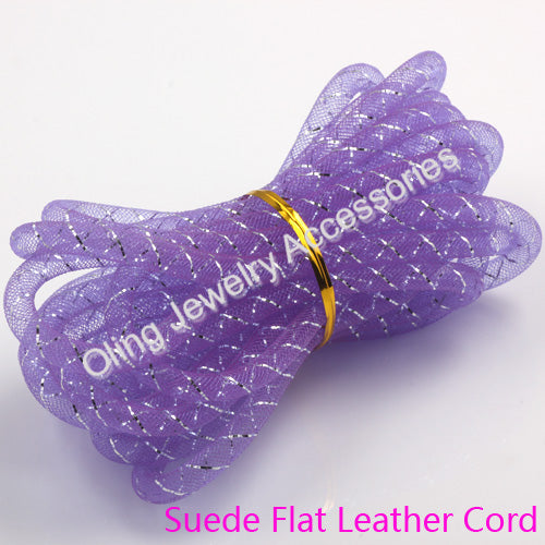 OlingArt  8mm 5M/lot wholesale Colorful Mesh Bracelet jewelry DIY fitting With Crystal stones Filled necklace choker 2017 New