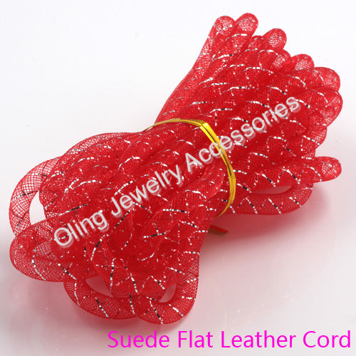 OlingArt  8mm 5M/lot wholesale Colorful Mesh Bracelet jewelry DIY fitting With Crystal stones Filled necklace choker 2017 New