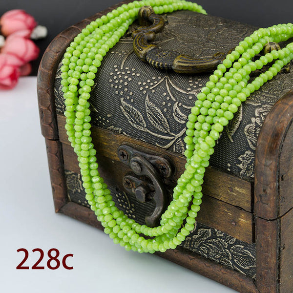 5A qaulity !!!3MM 145 piece/lot Bicone crystal beads Cut Faceted Round Glass Beads