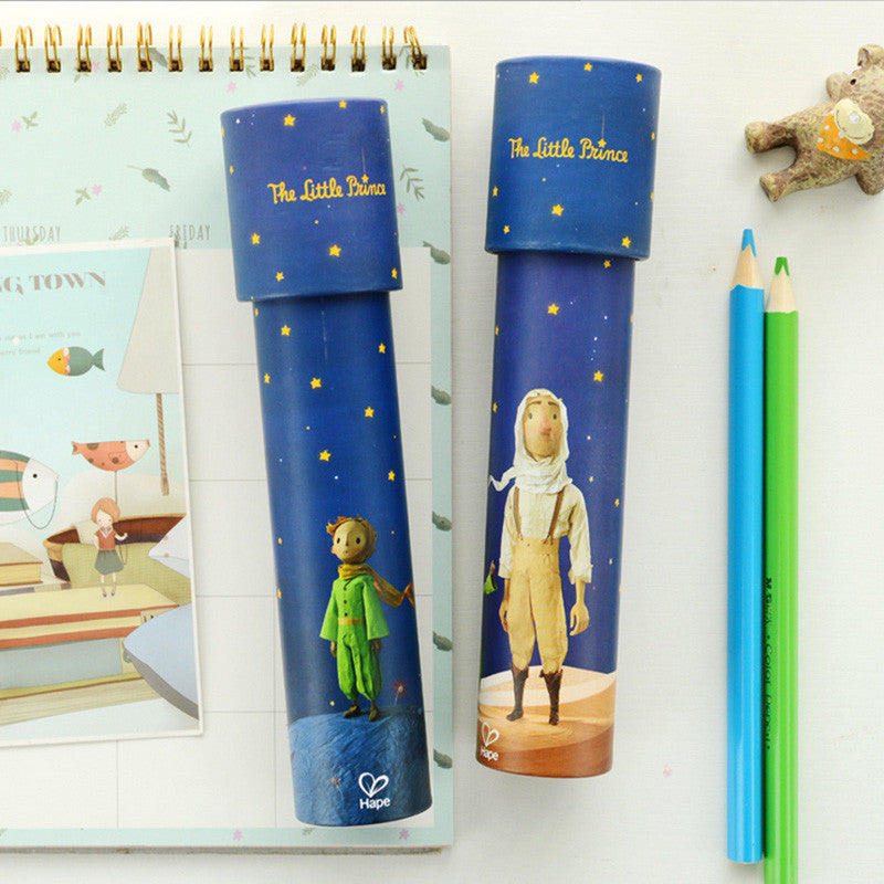 1* Cute New Kaleidoscope Toys for Children Girl Puzzles Multi-prism Educational Baby Kids Paper Planet Desert Fun Game Gifts