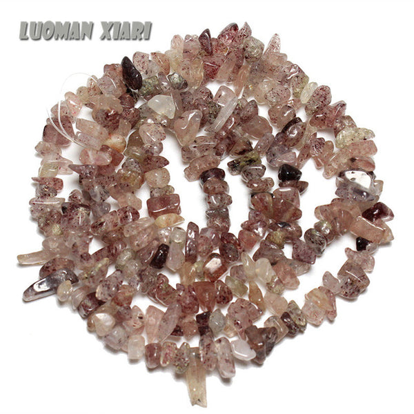Wholesale Gravel Irregular Shape 5mm-8mm Natural Stone Beads For Jewelry Making Crystal Onyx  DIY Bracelet Necklace Strand 34''