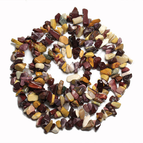 Wholesale Gravel Irregular Shape 5mm-8mm Natural Stone Beads For Jewelry Making Crystal Onyx  DIY Bracelet Necklace Strand 34''