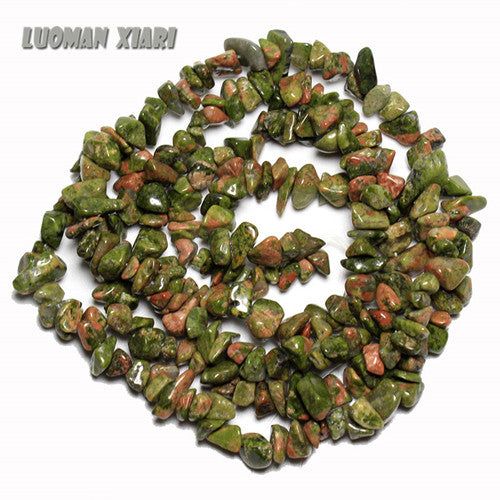 Wholesale Gravel Irregular Shape 5mm-8mm Natural Stone Beads For Jewelry Making Crystal Onyx  DIY Bracelet Necklace Strand 34''