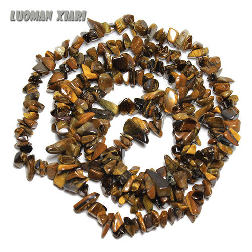 Wholesale Gravel Irregular Shape 5mm-8mm Natural Stone Beads For Jewelry Making Crystal Onyx  DIY Bracelet Necklace Strand 34''