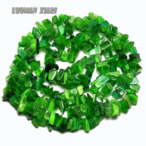 Wholesale Gravel Irregular Shape 5mm-8mm Natural Stone Beads For Jewelry Making Crystal Onyx  DIY Bracelet Necklace Strand 34''