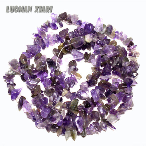 Wholesale Gravel Irregular Shape 5mm-8mm Natural Stone Beads For Jewelry Making Crystal Onyx  DIY Bracelet Necklace Strand 34''