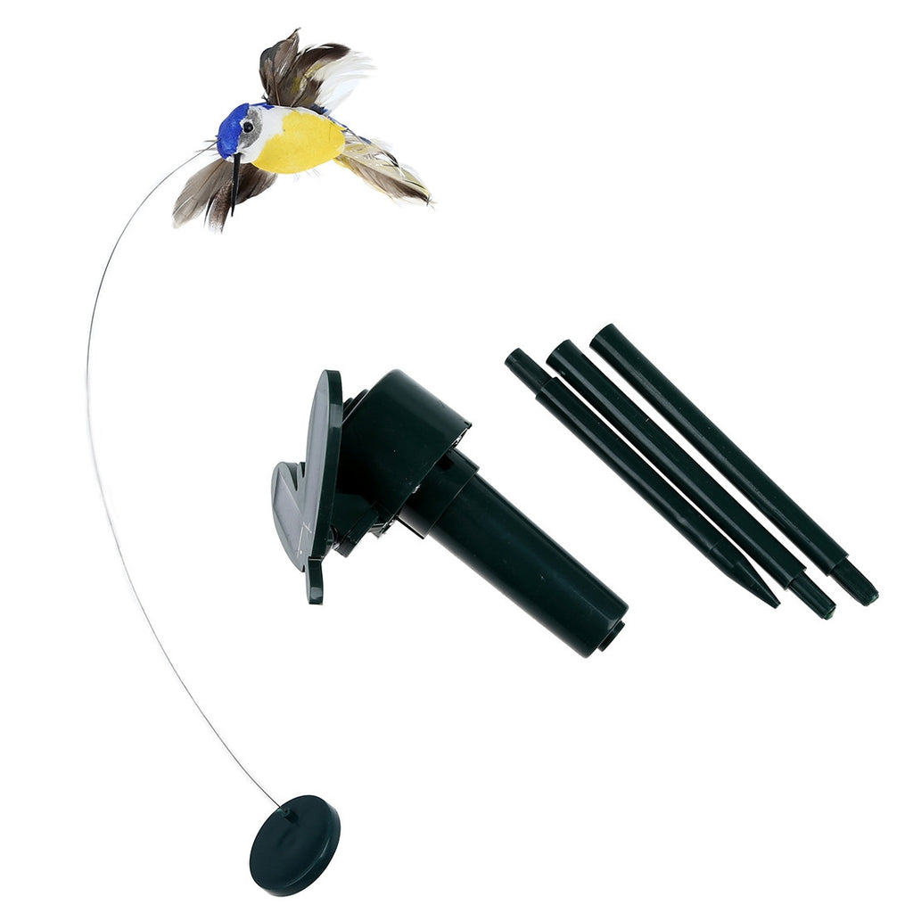 Solar Powered Flying Fluttering Hummingbird Flying Birds Color Random