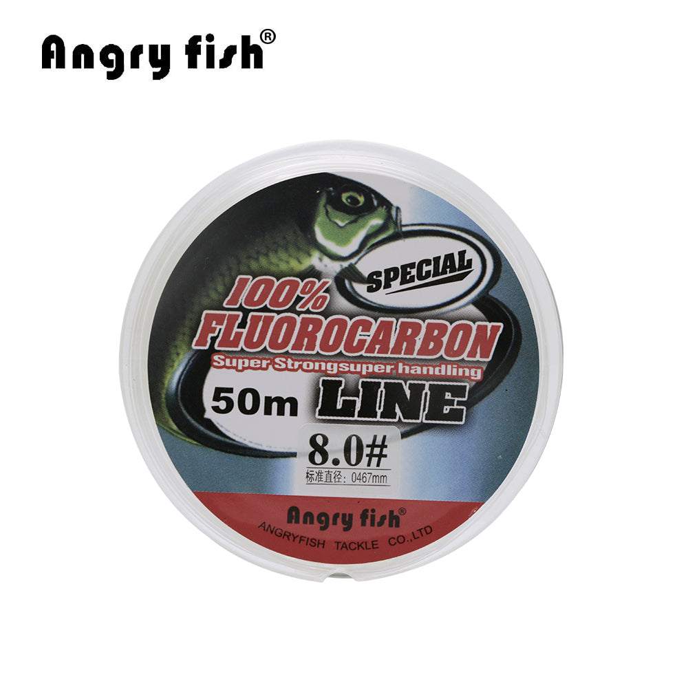 Fluorocarbon Fishing Line 50m transparent Super strong