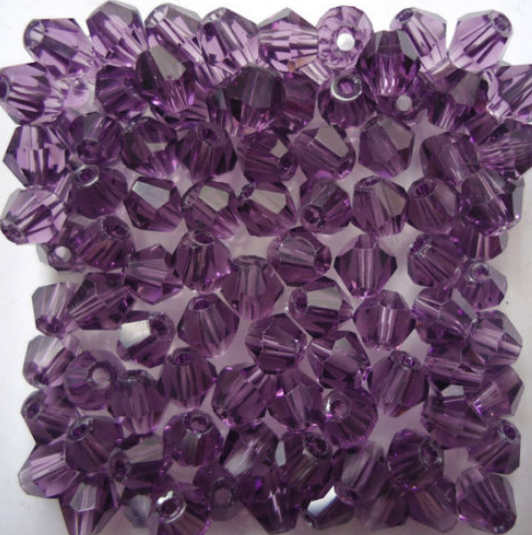 Isywaka Popular Sale Red AB 200pcs 4mm Bicone Austria Crystal Beads charm Glass Beads Loose Spacer Bead for DIY Jewelry Making