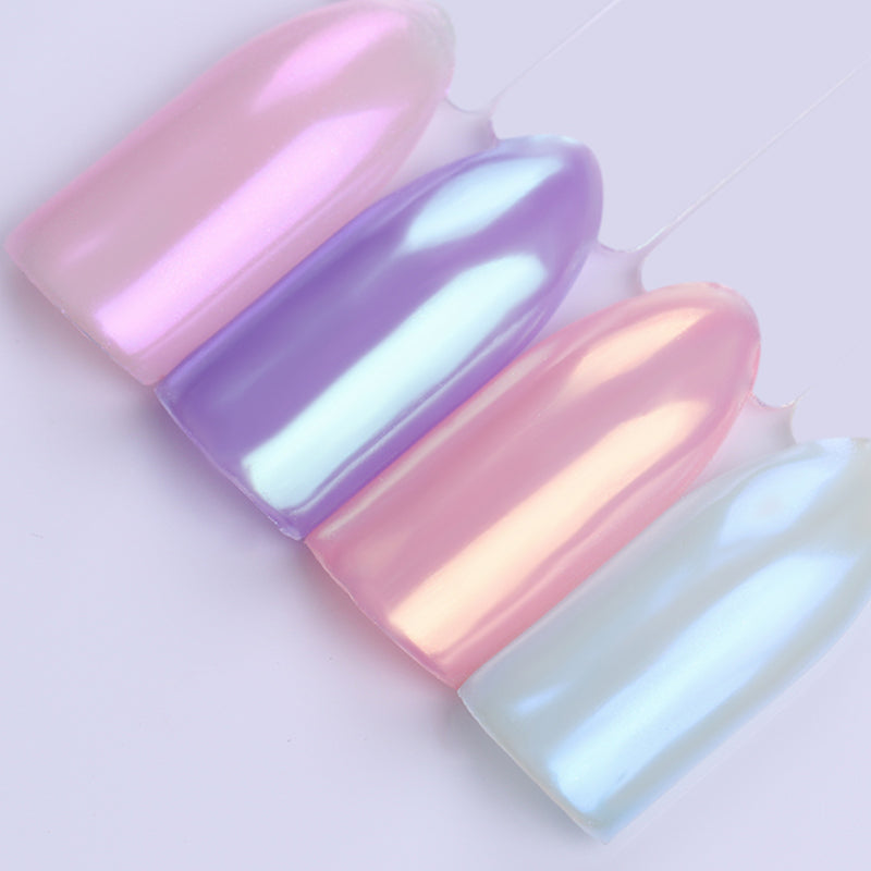 1 Box Mermaid Nail Glitter Powder Pretty Gradient Shimmer Glitters Pigment Nail Powder Dust Laser Nail Art Decorations