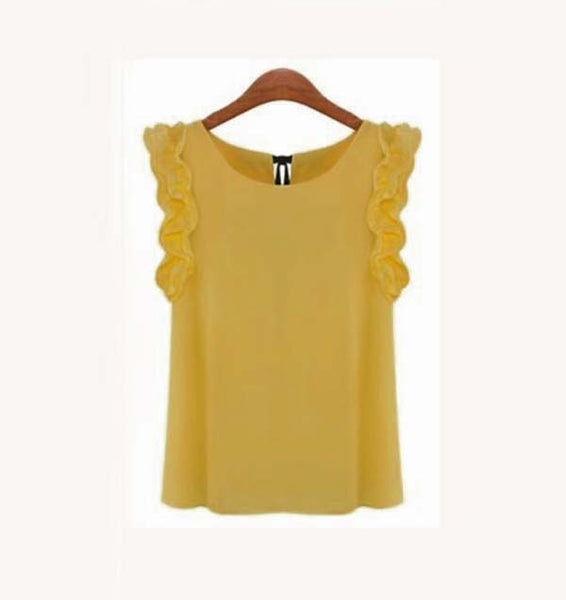CWLSP 2017 New Fashion Women Blouse Summer O-neck pullover lacing bow chiffon shirt top Chiffon Blusas camisetas mujer
