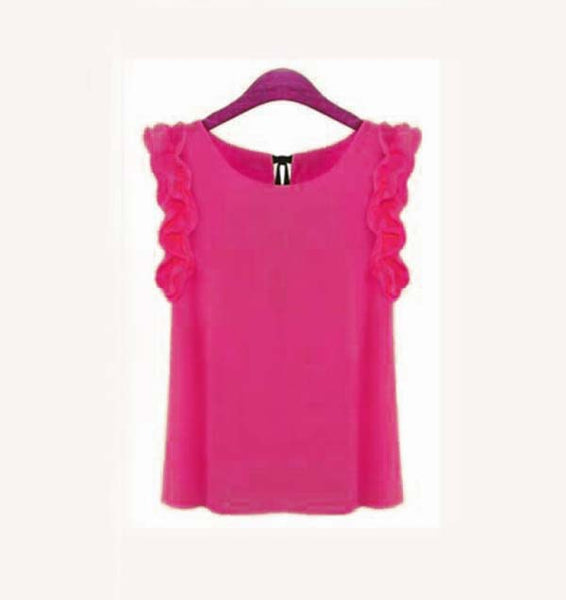CWLSP 2017 New Fashion Women Blouse Summer O-neck pullover lacing bow chiffon shirt top Chiffon Blusas camisetas mujer