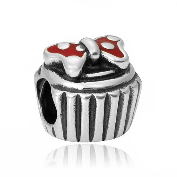 Fit Original Pandora Charms Bracelet Silver Plated Cute Minnie Mickey Charm Bead DIY Accessories Beads For Jewelry Making