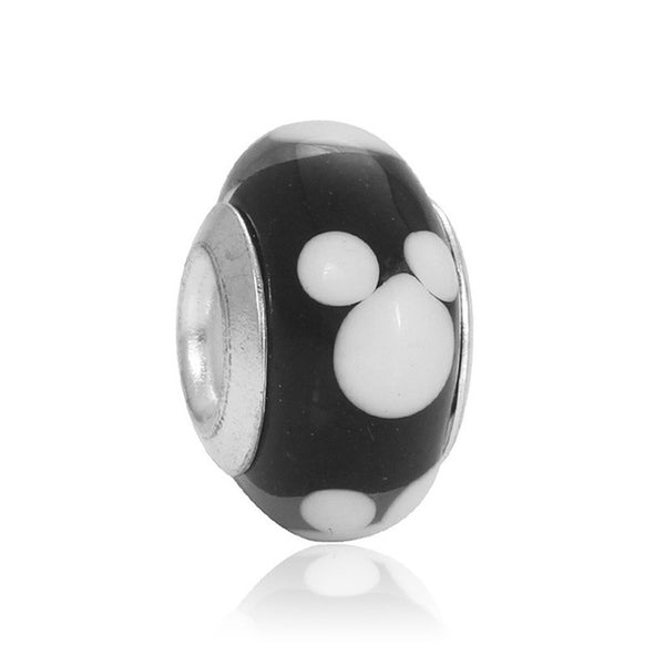 Fit Original Pandora Charms Bracelet Silver Plated Cute Minnie Mickey Charm Bead DIY Accessories Beads For Jewelry Making