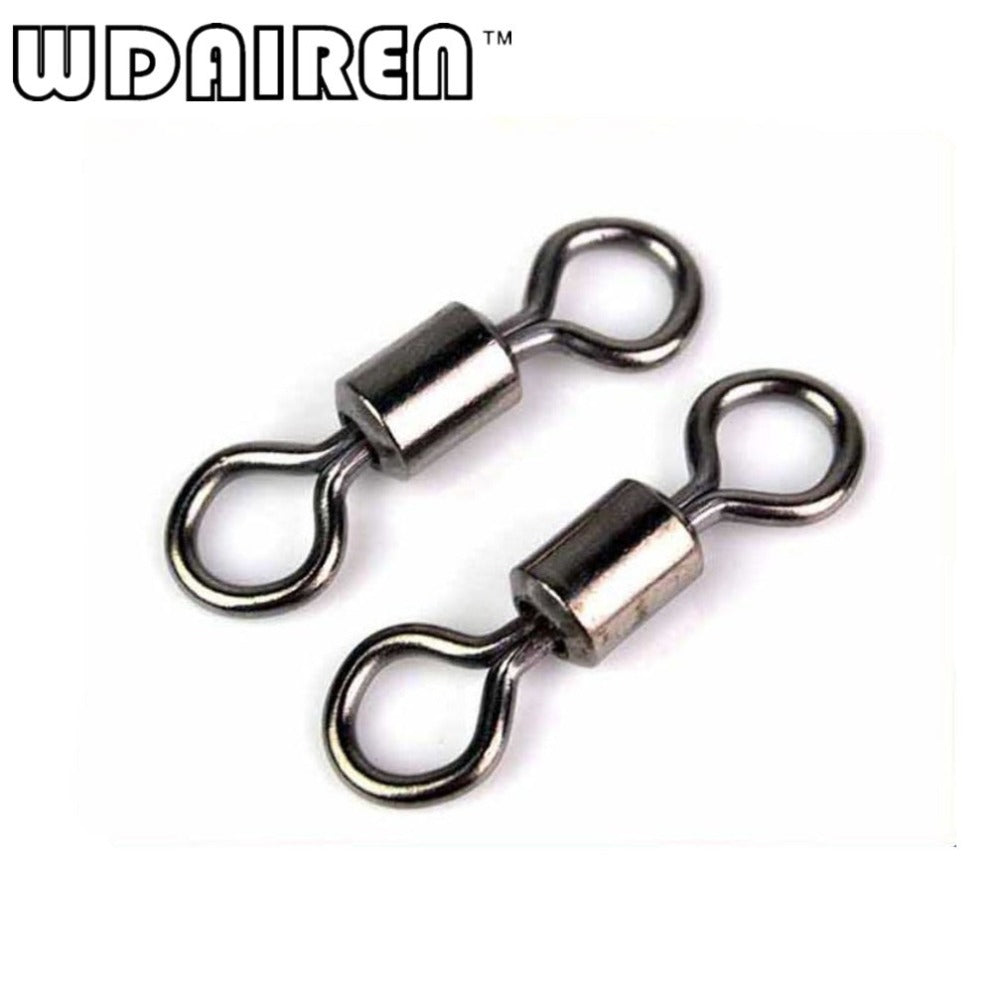Hot Sale 20pcs / Lot Strength Gear Ring Fishing Accessories Connector Rock Rod Alloy Pesca Free shipping FA-235
