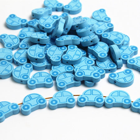 Lovely Variety Style Wooden Beads Spacer Beading Wood Beads Jewellery Findings Toys For Baby DIY Crafts Kids Toys Pacifier Clip