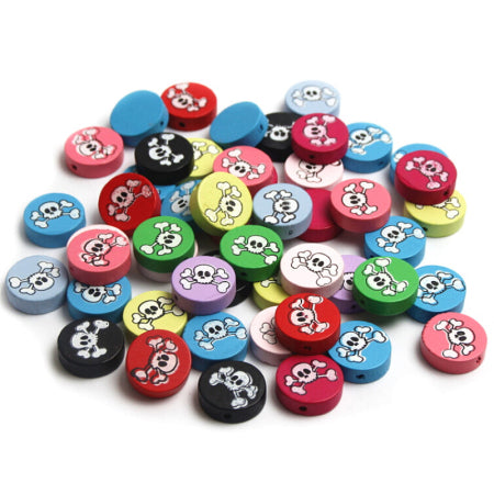 Lovely Variety Style Wooden Beads Spacer Beading Wood Beads Jewellery Findings Toys For Baby DIY Crafts Kids Toys Pacifier Clip