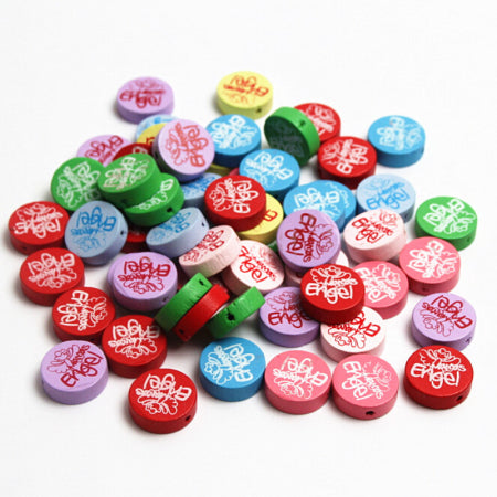 Lovely Variety Style Wooden Beads Spacer Beading Wood Beads Jewellery Findings Toys For Baby DIY Crafts Kids Toys Pacifier Clip