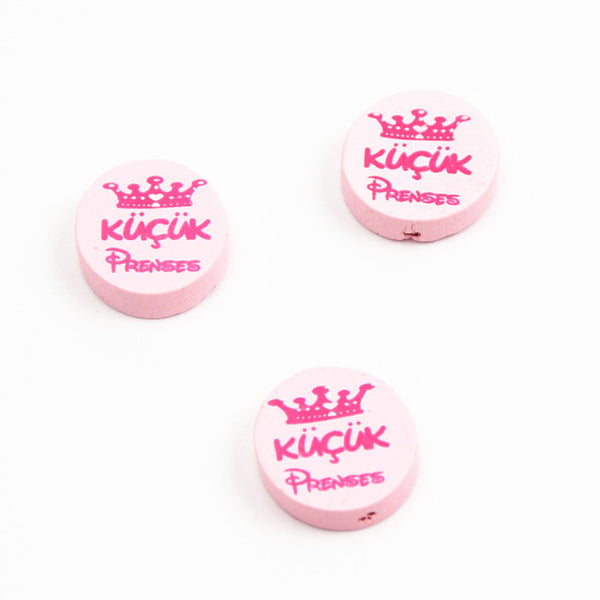 Lovely Variety Style Wooden Beads Spacer Beading Wood Beads Jewellery Findings Toys For Baby DIY Crafts Kids Toys Pacifier Clip