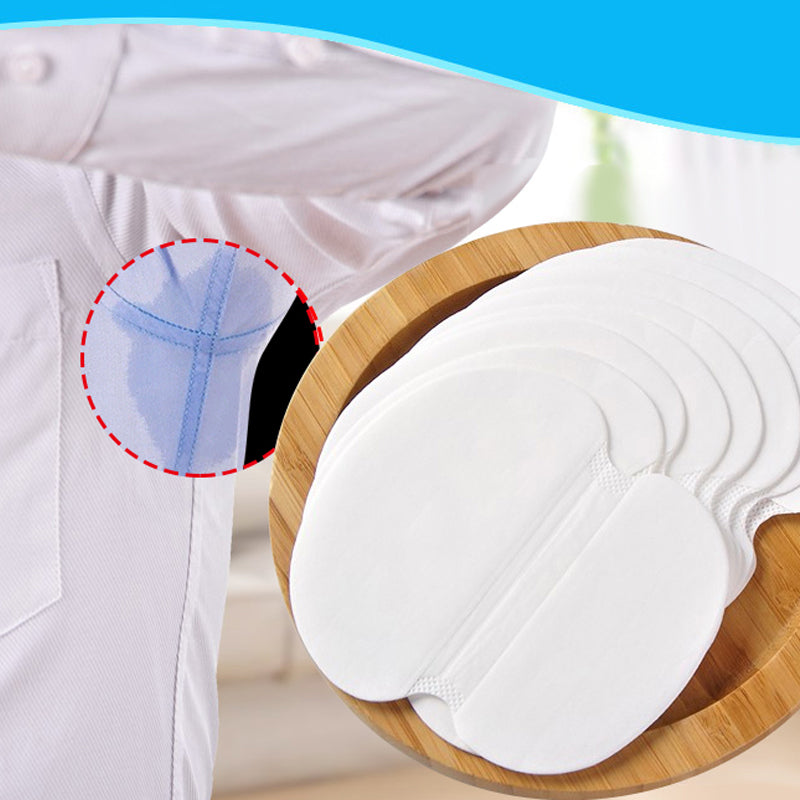 50Pcs/set Underarm Dress Clothing Armpit care sweat scent perspiration Pad shield Absorbing deodorant Antiperspirant