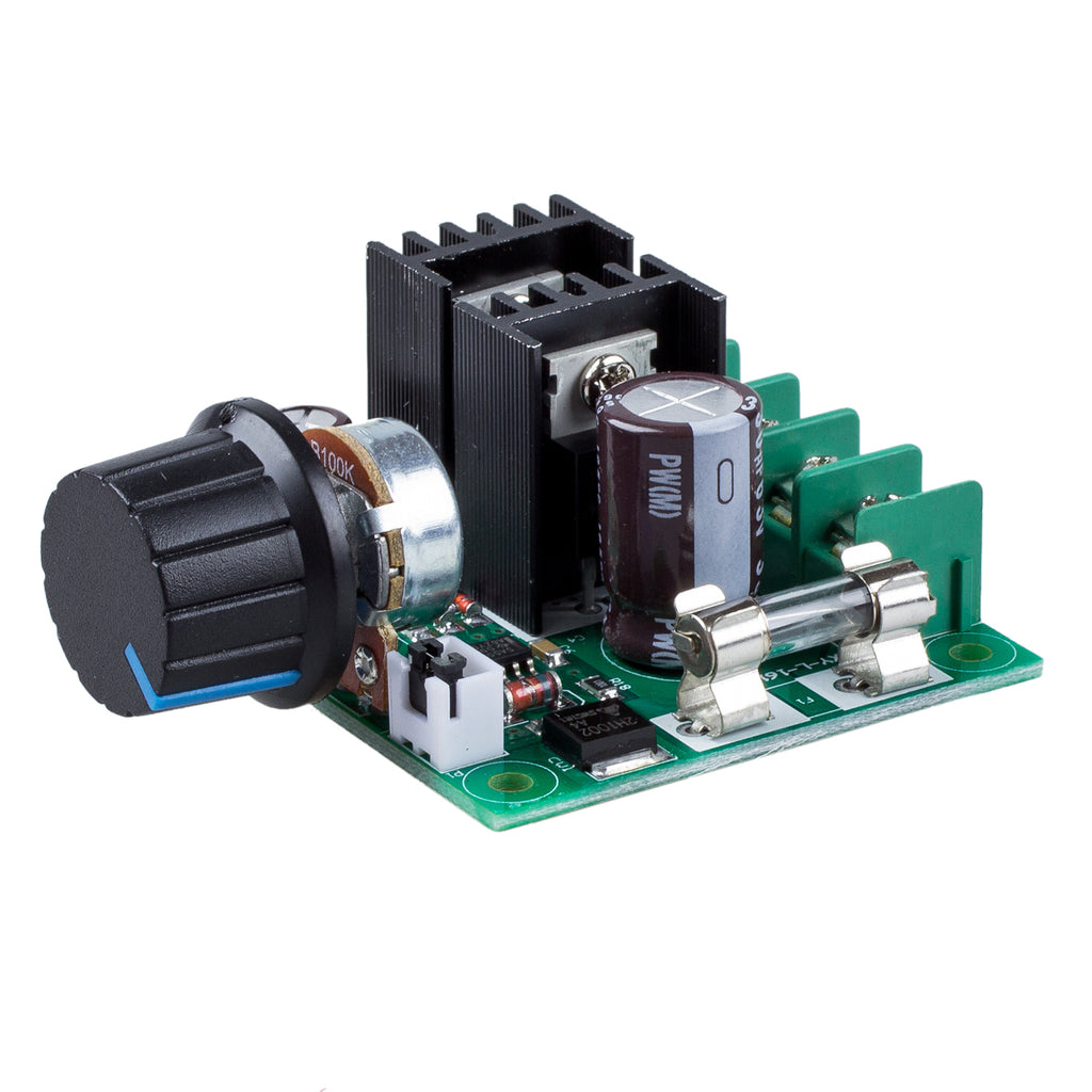 High Quality 12V-40V 10A PWM DC Motor Speed Controller with Knob