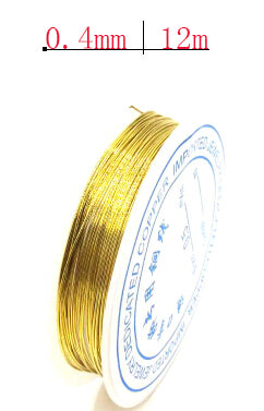 0.25/0.3/0.4/0.5/0.6mm 1 Roll Alloy Cord Silver  Craft Beads Rope Copper Wires Beading Wire Jewelry Making Free