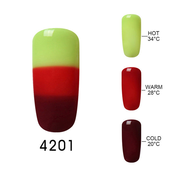 Elite99 Mood Changing Color Gel Nail Polish 32 UV Color Thermal Temperature Color Change Gel Varnish Nail Polish 10ML/PC