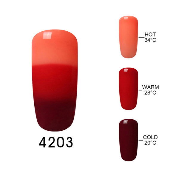 Elite99 Mood Changing Color Gel Nail Polish 32 UV Color Thermal Temperature Color Change Gel Varnish Nail Polish 10ML/PC