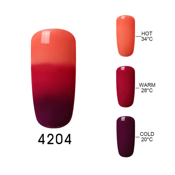 Elite99 Mood Changing Color Gel Nail Polish 32 UV Color Thermal Temperature Color Change Gel Varnish Nail Polish 10ML/PC