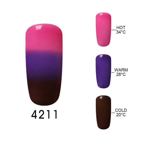 Elite99 Mood Changing Color Gel Nail Polish 32 UV Color Thermal Temperature Color Change Gel Varnish Nail Polish 10ML/PC