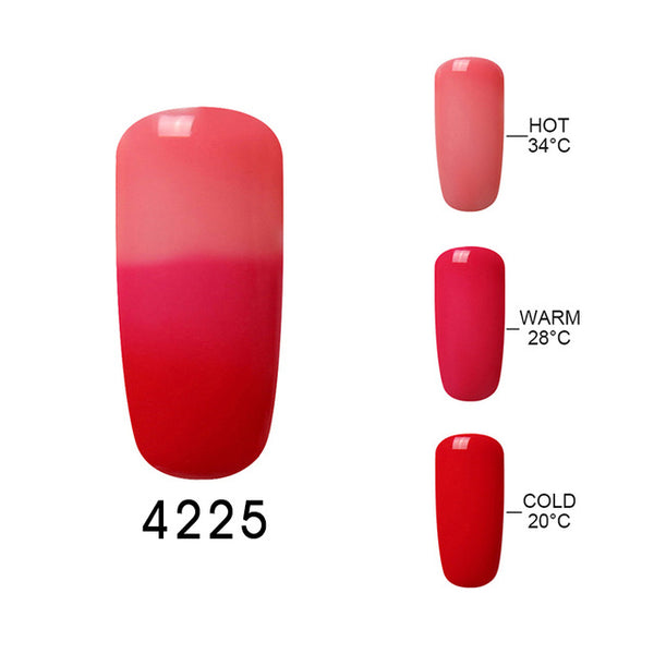 Elite99 Mood Changing Color Gel Nail Polish 32 UV Color Thermal Temperature Color Change Gel Varnish Nail Polish 10ML/PC