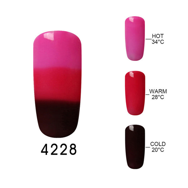 Elite99 Mood Changing Color Gel Nail Polish 32 UV Color Thermal Temperature Color Change Gel Varnish Nail Polish 10ML/PC