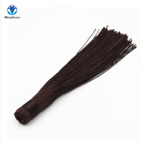 10pcs/lot 12CM Mixed Cotton Silk Tassels Earrings Charm Pendant Satin Tassels for DIY Jewelry Making Findings Materials