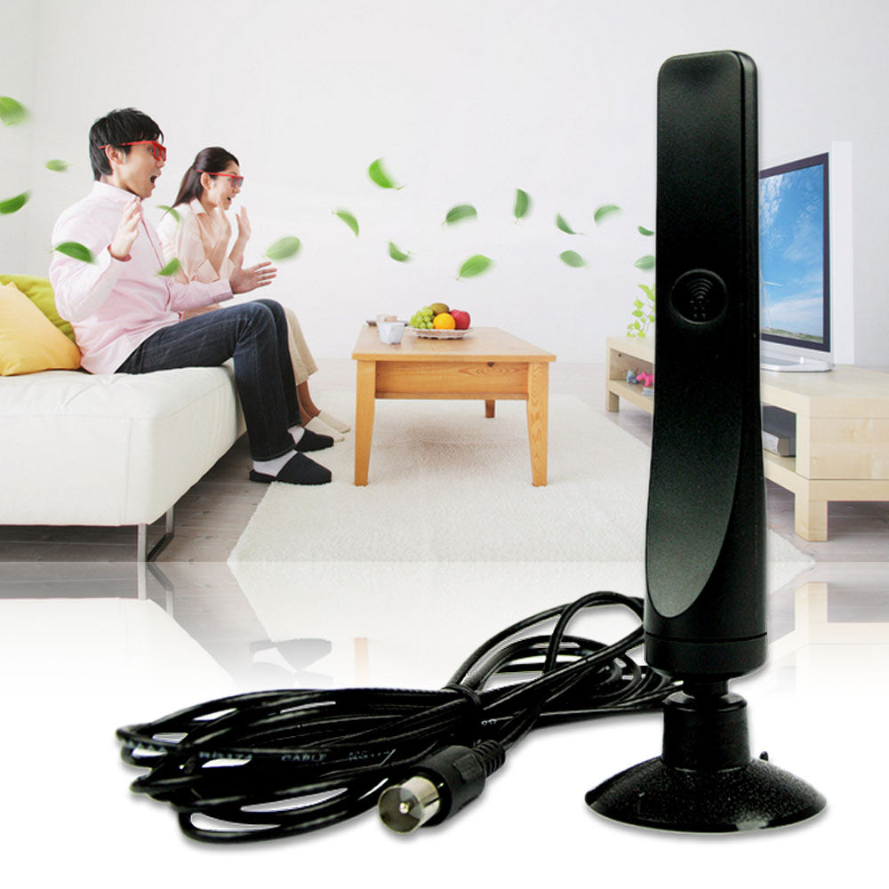 YCDC 12dBi Aerial TV Antenna For DVB-T TV HDTV Digital Freeview HDTV Antenna Booster sale 2017 Hot New Free shipping
